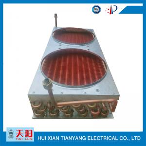 河南廠家銅管鋁翅片蒸發器烘干機散熱器冷凝器