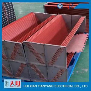 河南廠家批量生產全銅翅片式蒸發器冷凝器產品